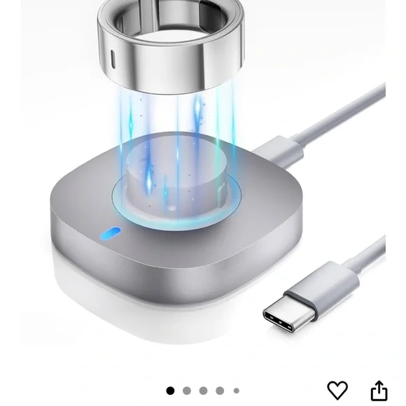 Silver Oura Ring Gen 4 Size 7